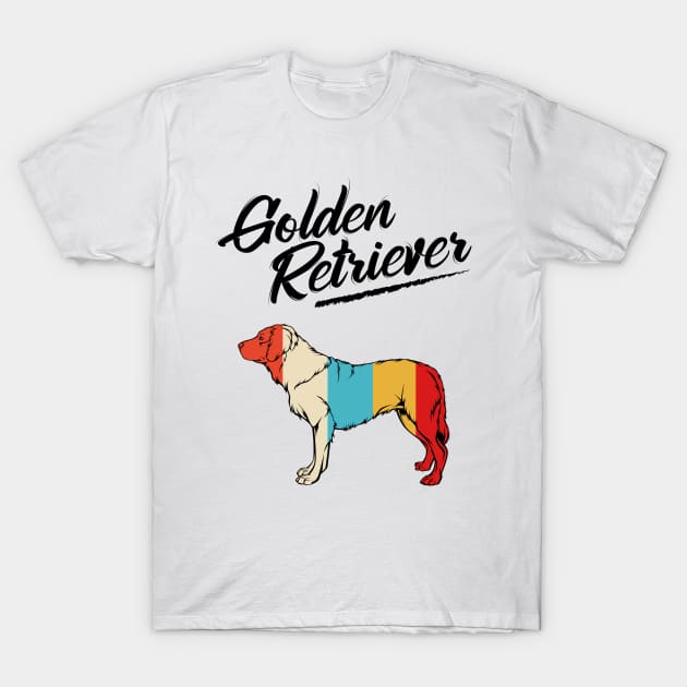 Golden Retriever T-Shirt by Lumio Gifts